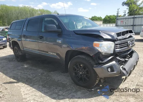 2017 Toyota Tundra Crewmax Sr5 из США, поврежденный, VIN 5TFDY5F13HX668644